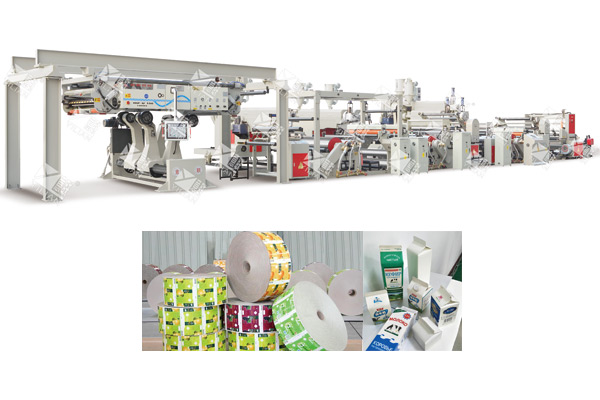 Coating compound machine supplier recommended-WSFM1100-2000 full automatic milk box